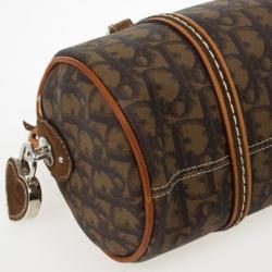 Pre Owned Dior 'Romantique' Barrel Satchel