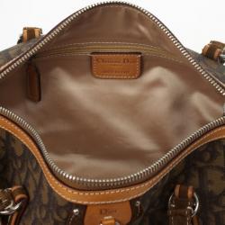 Pre Owned Dior 'Romantique' Barrel Satchel