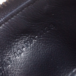 Pre Owned Dior Navy Blue/White Oblique Canvas Saddle Coin Purse