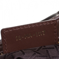مملوكة مسبقًا Dior Brown Cannage Quilted Leather Medium Lady Dior Tote