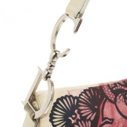 Pre Owned Dior Off Print Saddle Bag