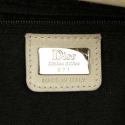 Pre Owned Dior Off Print Saddle Bag