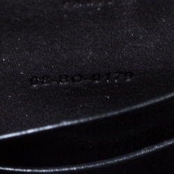 Pre Owned Dior Black Leather Saddle Belt Bag