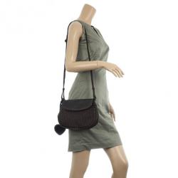 Pre Owned Christian Dior Canvas Small Ethnic Crossbody Bag