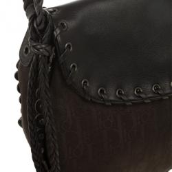 Pre Owned Christian Dior Canvas Small Ethnic Crossbody Bag
