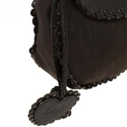 Pre Owned Christian Dior Canvas Small Ethnic Crossbody Bag