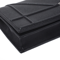 مملوكة مسبقًا حقيبة كلتش ديور ديوراما جلد سوداء