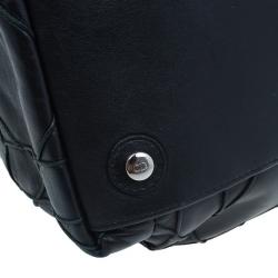 مملوكة مسبقًا حقيبة هوبو ديور لو ترينت كاناج جلد أسود