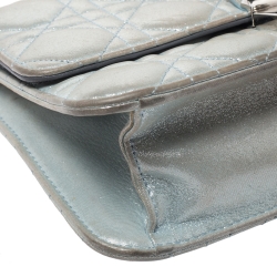 Pre Owned حقيبة صغيرة ديور ميس ديور بروميناد جلد مبطن كاناج أسود