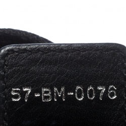 Pre Owned Dior Black Diorissimo Canvas and Leather Hobo