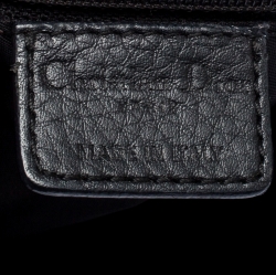 Pre Owned Dior Black Diorissimo Canvas and Leather Hobo