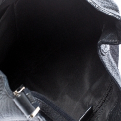 Pre Owned Dior Black Diorissimo Canvas and Leather Hobo