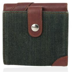 مملوكة مسبقًا Dior Denim Saddle Wallet