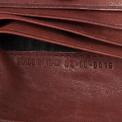 مملوكة مسبقًا Dior Denim Saddle Wallet