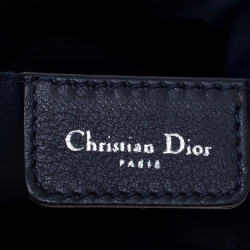 Pre Owned حقيبة يد صغيرة ديور كانفاس ديوريسيمو سوداء/ رمادية