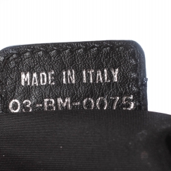 مملوكة مسبقًا Dior Black Fabric Jacquard Oblique Vintage Small Shoulder Bag