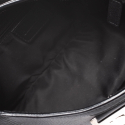 مملوكة مسبقًا Dior Black Fabric Jacquard Oblique Vintage Small Shoulder Bag