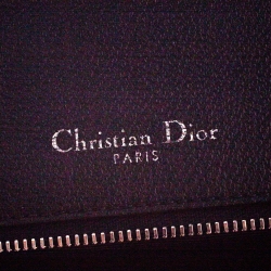 مملوكة مسبقًا Dior Dark Green Leather Large Diorama Flap Shoulder Bag