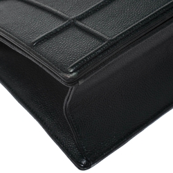 مملوكة مسبقًا Dior Dark Green Leather Large Diorama Flap Shoulder Bag