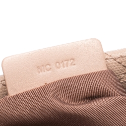 Pre Owned حقيبة كلتش ديور باناريا كانفاس مقوى كاناج زرقاء