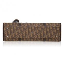 Pre Owned Christian Dior Trotter Romantique Boston Satchel