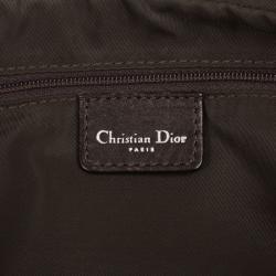 Pre Owned Christian Dior Trotter Romantique Boston Satchel