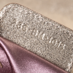 مملوكة مسبقًا Dior Metallic Gold Cannage Leather Lady Dior Clutch