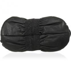 Pre Owned Christian Dior Black Lambskin Karenina Small Frame Tote Bag