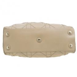 مملوكة مسبقًا Dior Beige Lambskin Cannage Le Trente Hobo