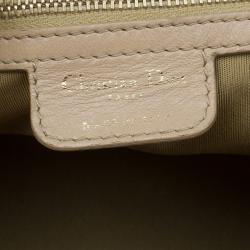 مملوكة مسبقًا Dior Beige Lambskin Cannage Le Trente Hobo