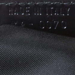 Pre Owned Dior Black Suede and Patent Leather Malice Shoulder Bag