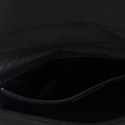 Pre Owned Dior Black Suede and Patent Leather Malice Shoulder Bag