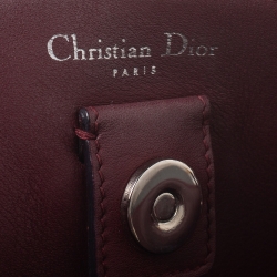 Pre Owned Dior Tricolor Leather Medium Diorissimo Shopper Tote