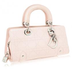 Pre Owned Christian Dior Beige Lady Dior East/West Bag