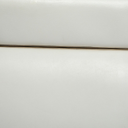 Pre Owned Dior White Leather Babe Vanity Top Handle Bag