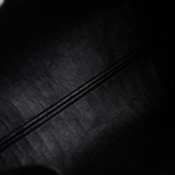 Dior Black Signature Canvas Trotter Boston Bag