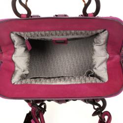 Pre Owned Christian Dior Limited Edition Samurai Framed Satchel