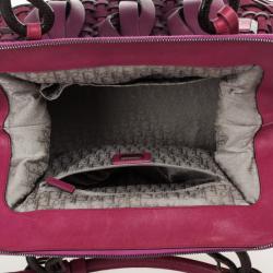 Pre Owned Christian Dior Limited Edition Samurai Framed Satchel
