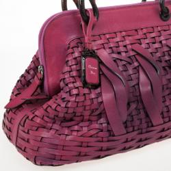 Pre Owned Christian Dior Limited Edition Samurai Framed Satchel