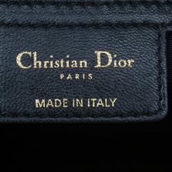 مملوكة مسبقًا Dior Black Lambskin Soft Lady Dior Tote