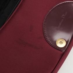 Pre Owned Dior Pink Sateen 'Maris Pearl' Embroidered Shoulder bag