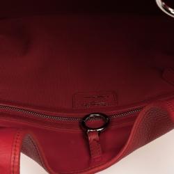 Christian Dior Red Leather Medium 61 Hobo