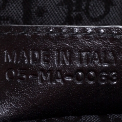 مملوكة مسبقًا حقيبة كتف ديور هاردكور كانفاس مقوى سوداء