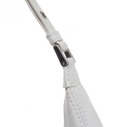 Pre Owned Christian Dior White Street Chic Hobo Handbag