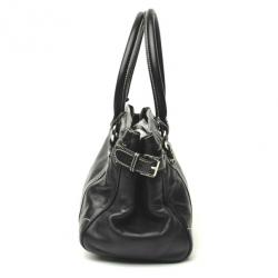 مملوكة مسبقًا Christian Dior Black Leather Satchel