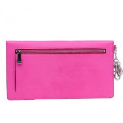 Pre Owned كلتش ديور ديوريسيمو تصميم ظرفي فوشيا