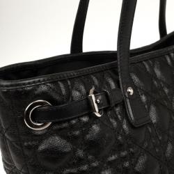 Pre Owned Christian Dior Black ‘Panarea’ Medium Tote