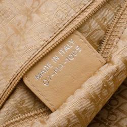 Pre Owned Dior Limited Edition Wicker Frame Bag with Raffia Flowers