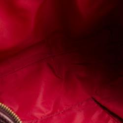 Pre Owned Christian Dior Brown Logo Hobo