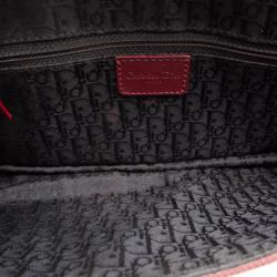 Pre Owned Christian Dior Red Street Chic Shoulder Bag